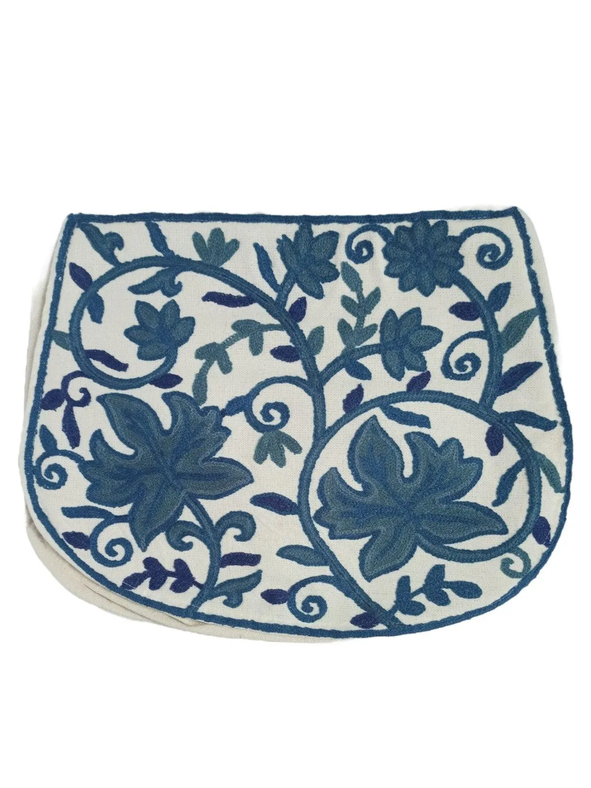 Oval Shaped Crewel Bag | Crewel Bag | Shoulder Bag