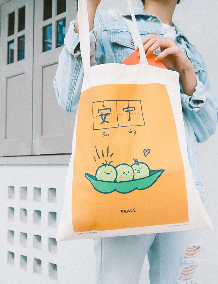 Peace Totebag