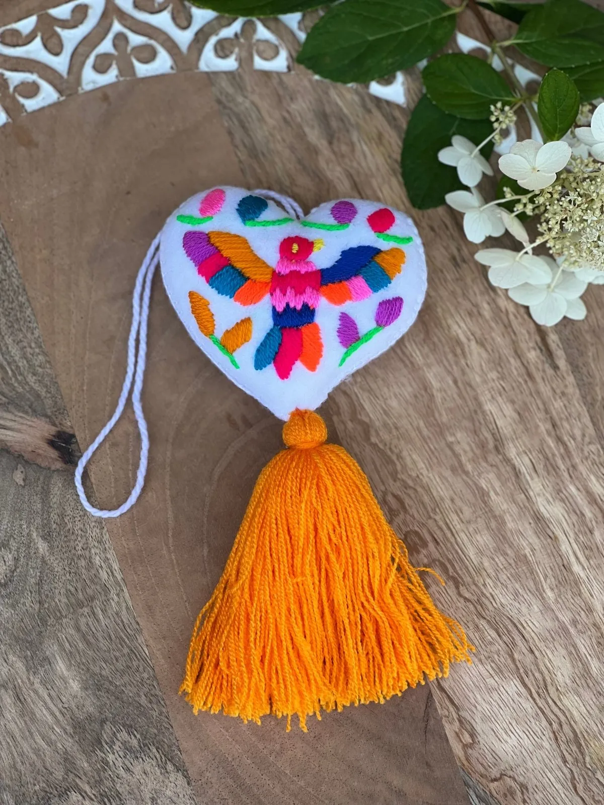 Pompon Otomi Keychain