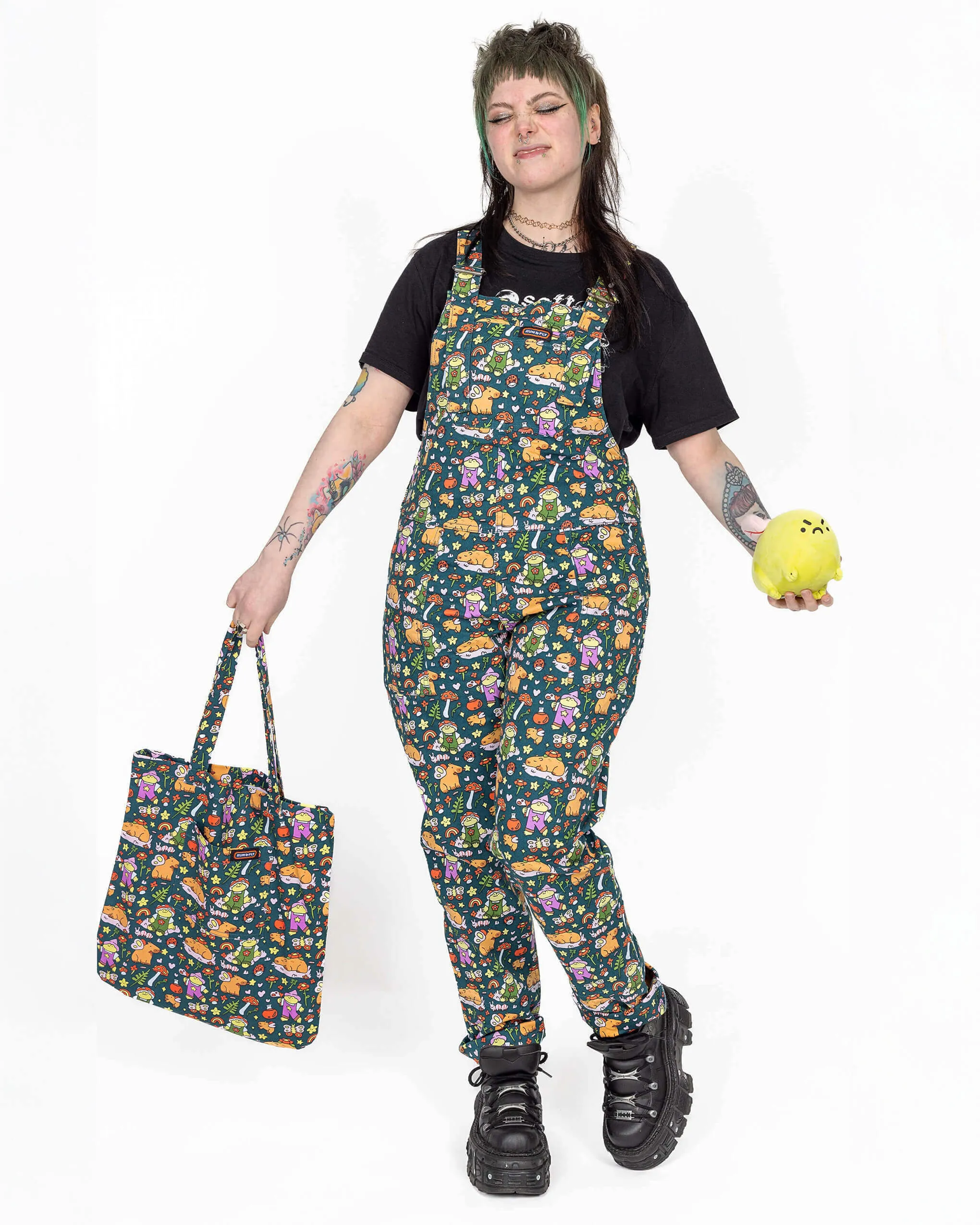 Run & Fly x Nimbob Capybara Fairies Tote Bag