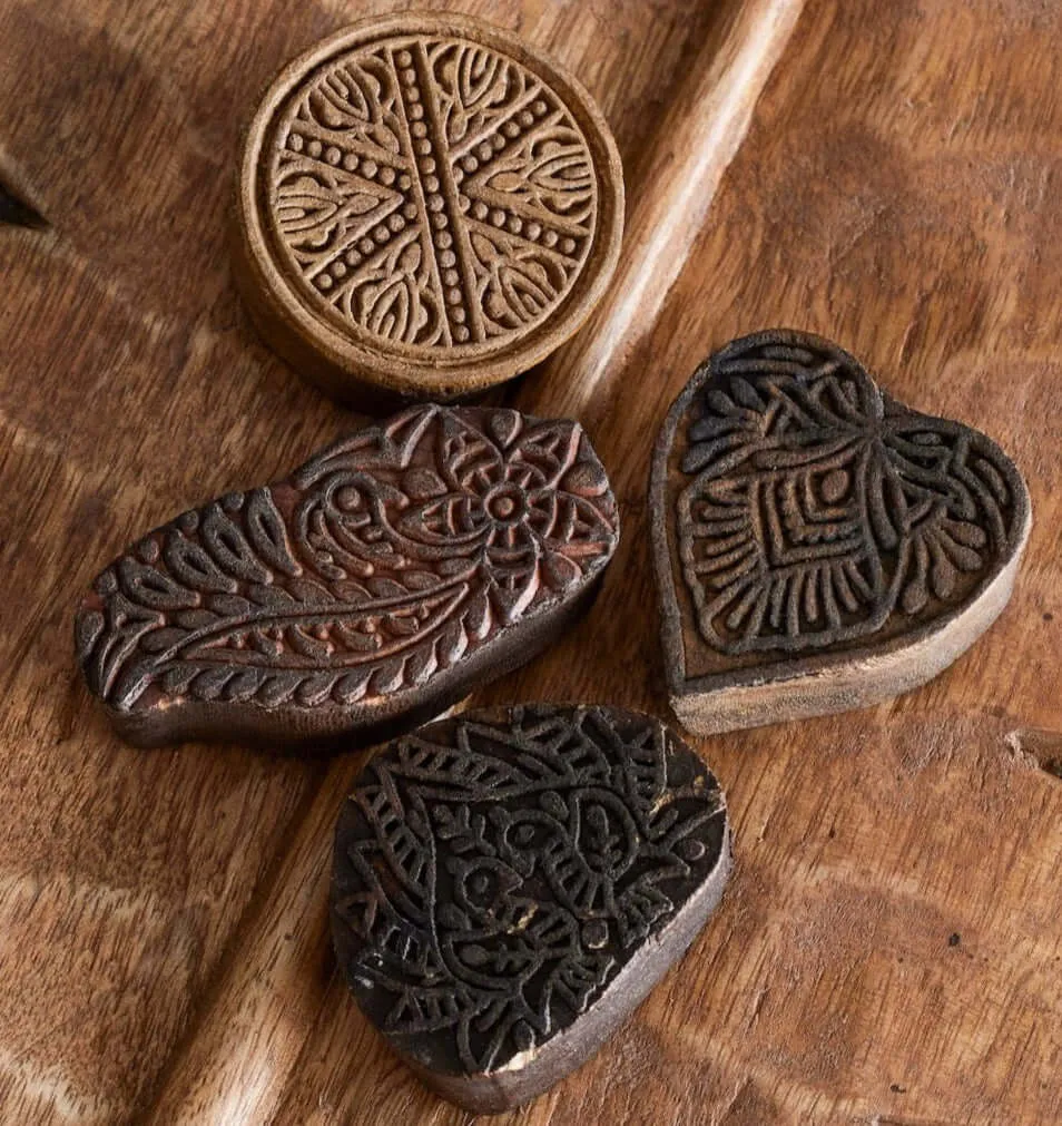 Sardia Deco - Reclaimed Wood Blocks (set of 4)