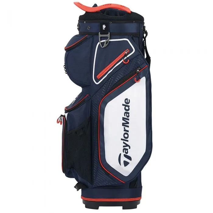 Taylormade Pro 8.0 Cart Bag - Navy/White/Red