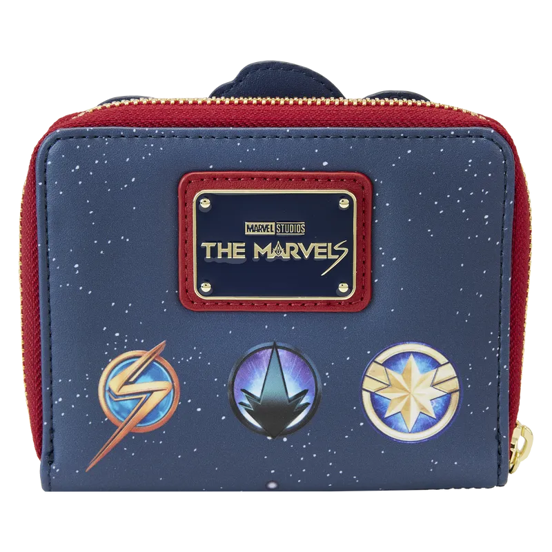 The Marvels Symbol Glow Zip Around Wallet