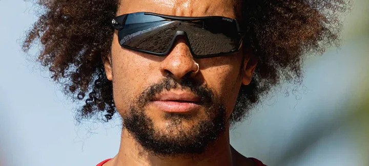 Tifosi Sunglasses Davos Matte Black Interchange