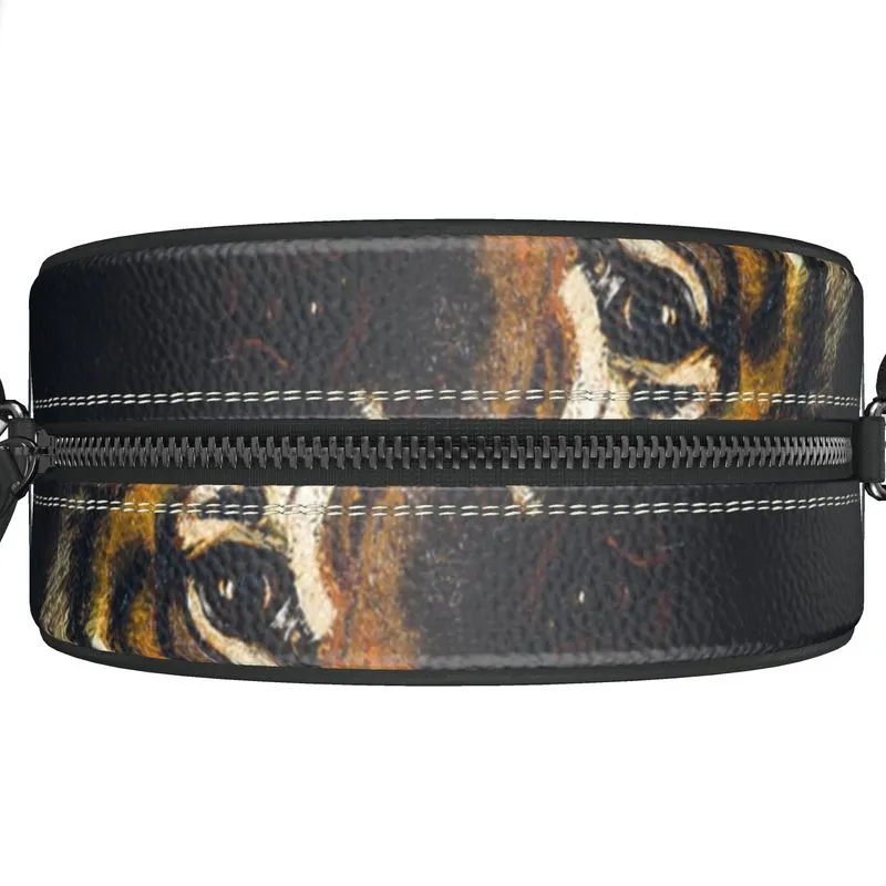 Tiger Round Box Bag