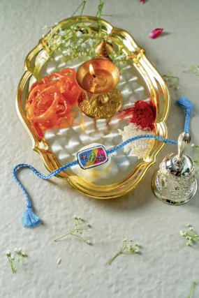 Treasure Embroidered rakhi