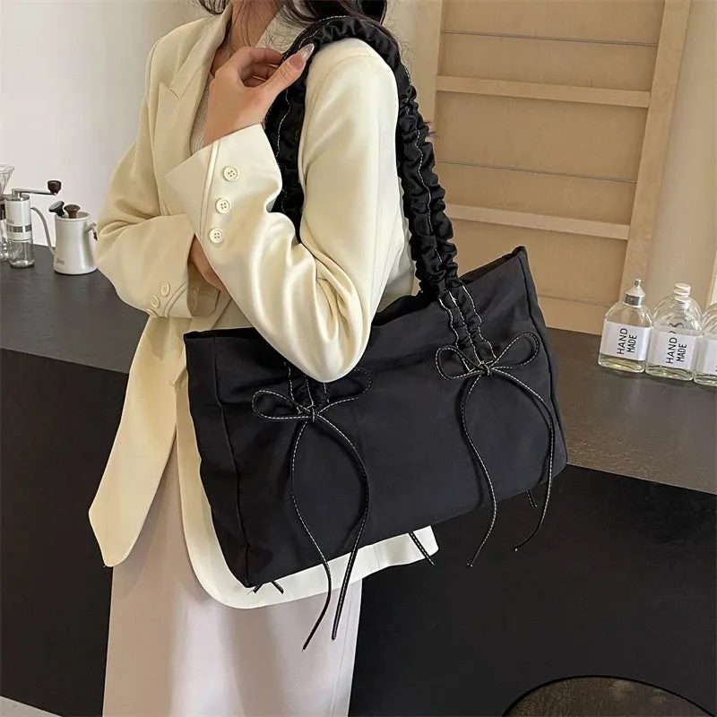 Uniwim Solid Nylon Casual Shoulder Bags Large Capacity High Quality Simple Versatile Crossbody Bags for Women 2024 Fashion Hot Sale