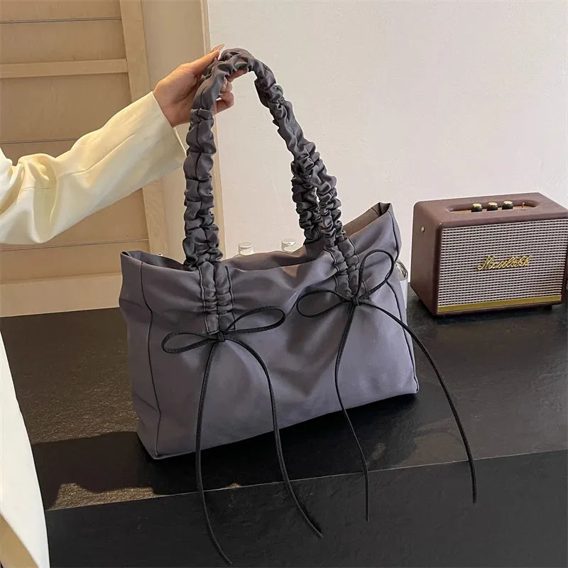 Uniwim Solid Nylon Casual Shoulder Bags Large Capacity High Quality Simple Versatile Crossbody Bags for Women 2024 Fashion Hot Sale