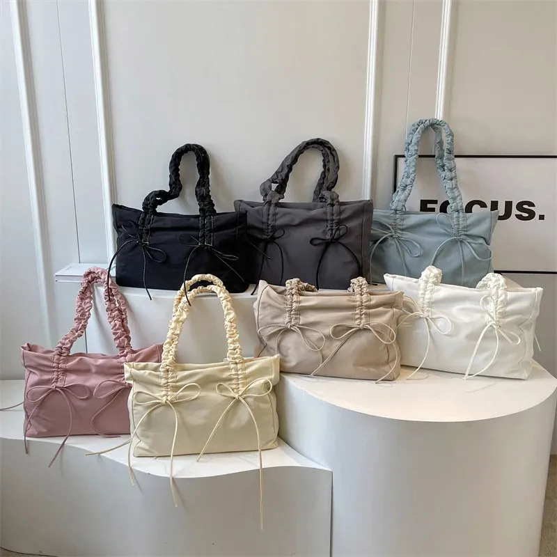 Uniwim Solid Nylon Casual Shoulder Bags Large Capacity High Quality Simple Versatile Crossbody Bags for Women 2024 Fashion Hot Sale