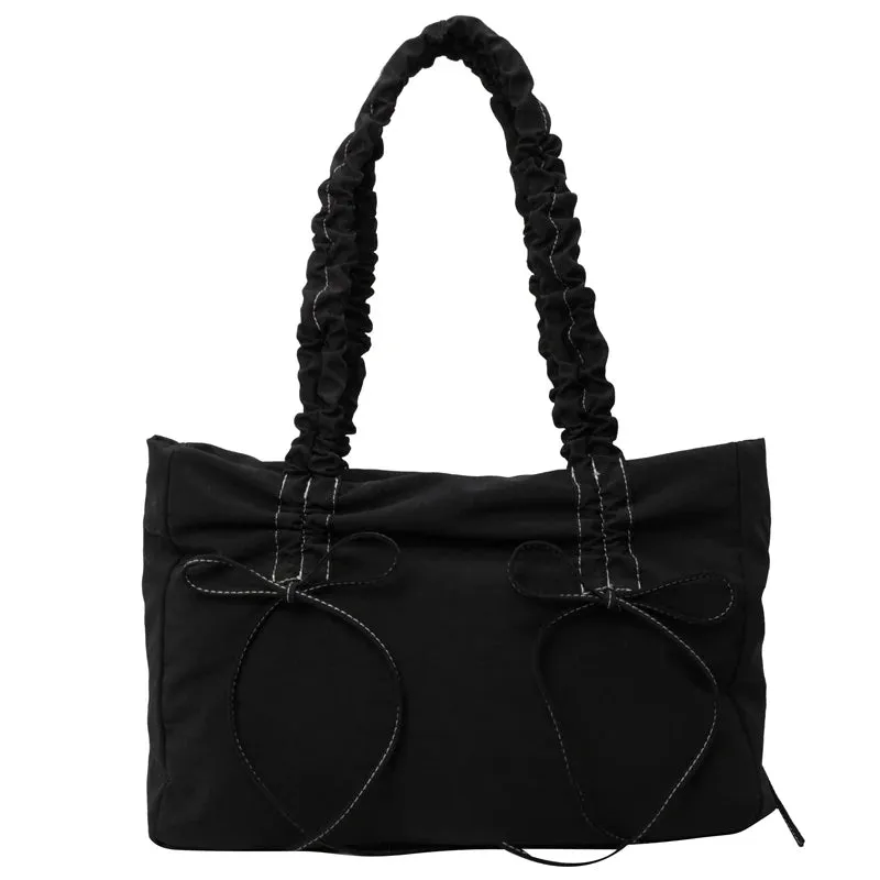 Uniwim Solid Nylon Casual Shoulder Bags Large Capacity High Quality Simple Versatile Crossbody Bags for Women 2024 Fashion Hot Sale