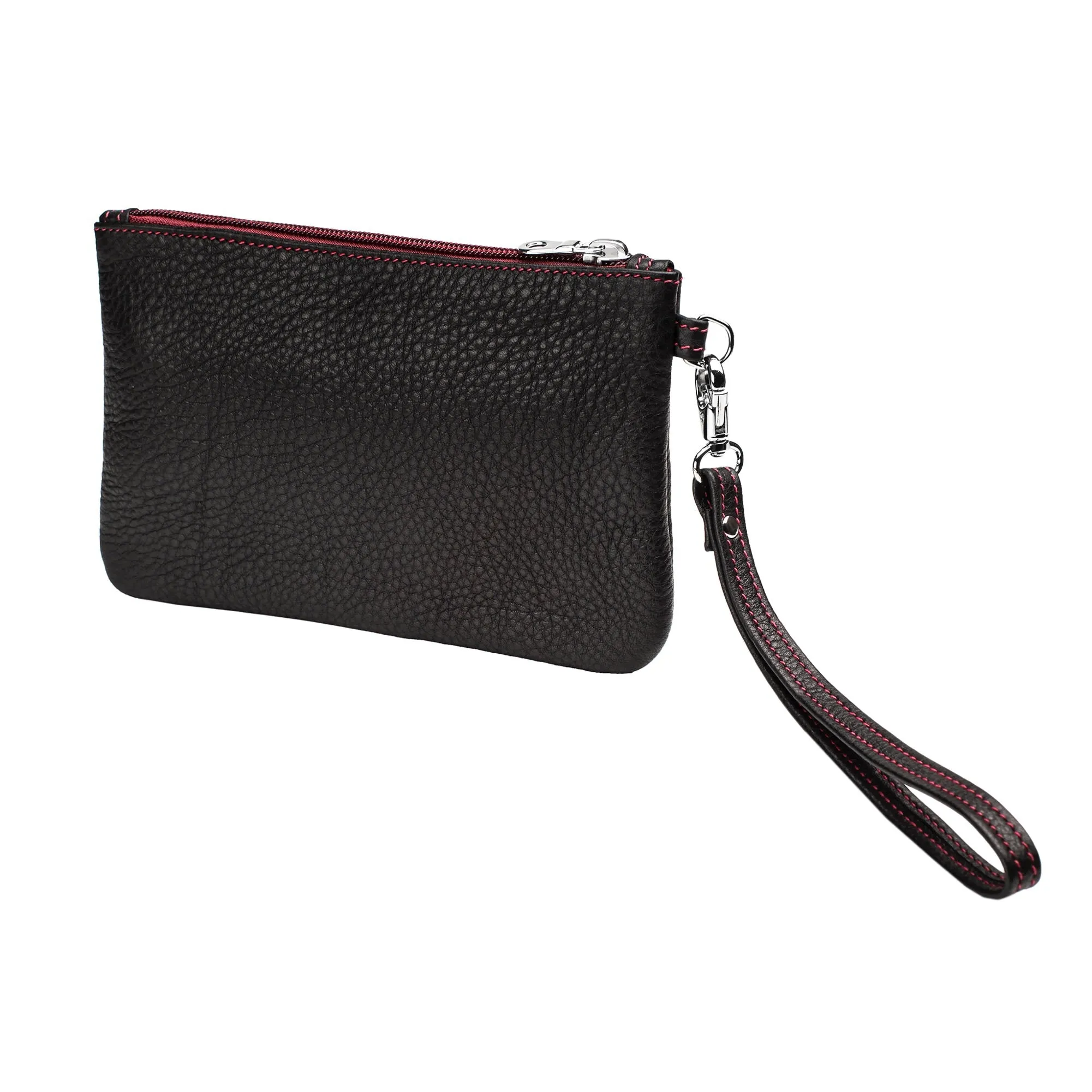 Viaggi Leather Wrist Pouch (Made In England)