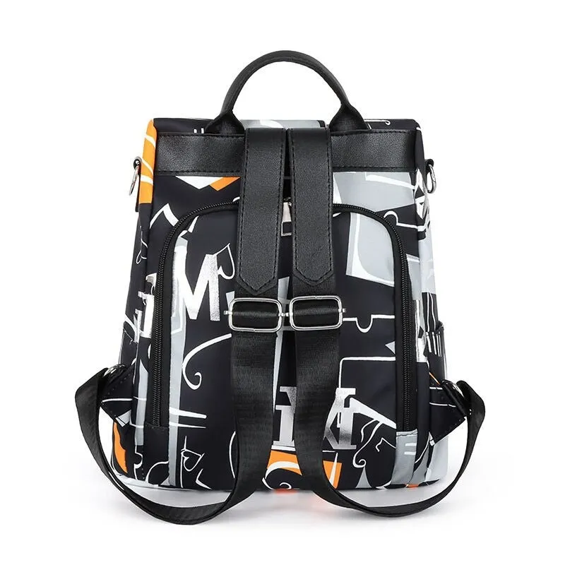Women's Graphical Printed Casual Backpack