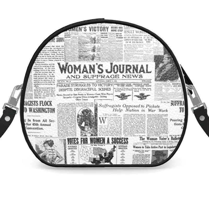 Women's Suffrage Round Box Bag