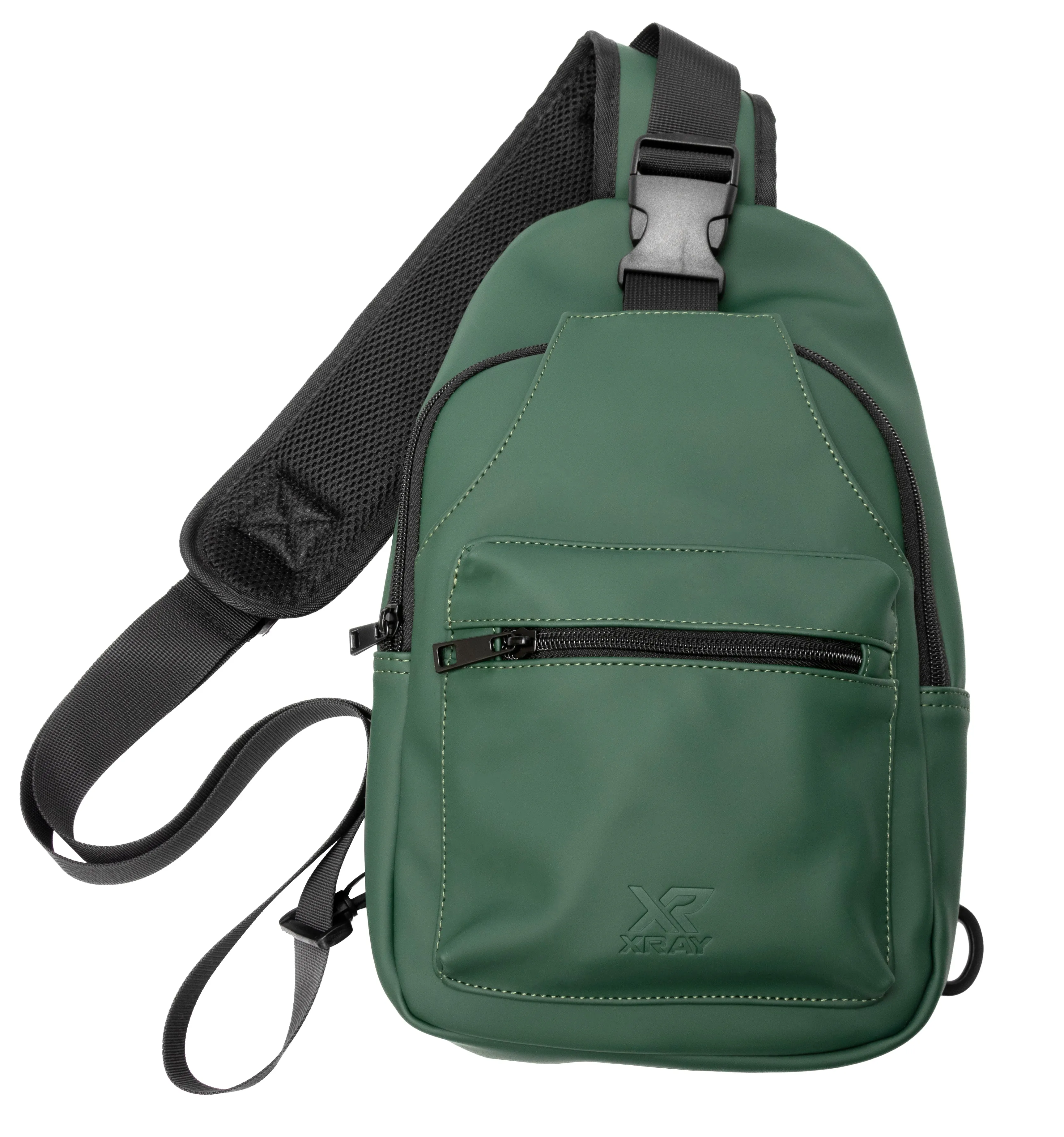 X RAY Men's Women's PU Leather Crossbody Sling Bag Backpack for Unisex