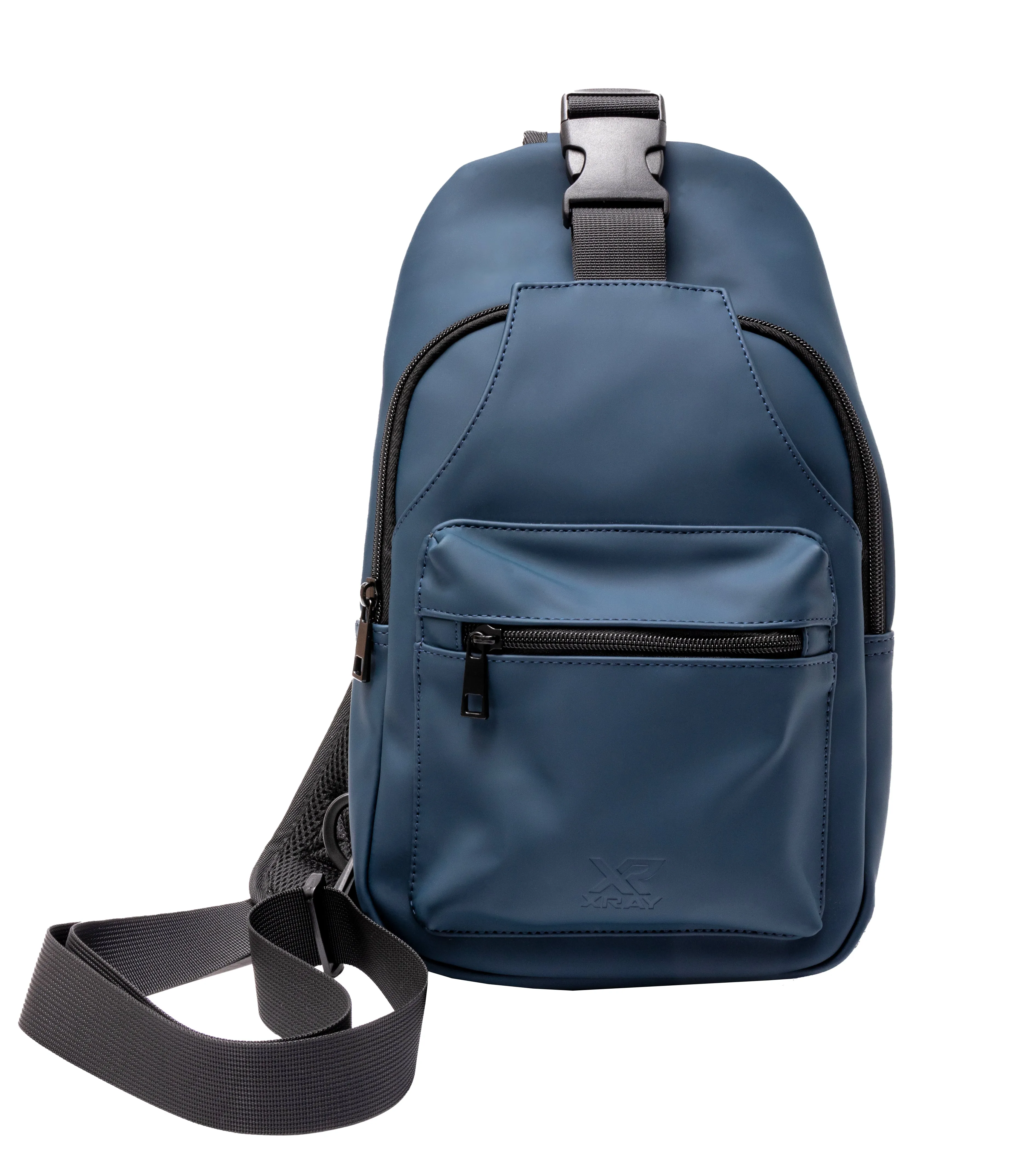X RAY Men's Women's PU Leather Crossbody Sling Bag Backpack for Unisex