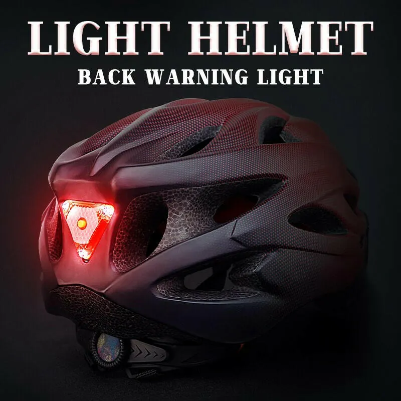 X-TIGER Cycling Helmet Integrally-molded Bicycle Helmet LED Lights MTB Bike Helmet Ultralight Sports Safe Hat With Goggles Visor